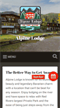 Mobile Screenshot of alpinelodgeredriver.com